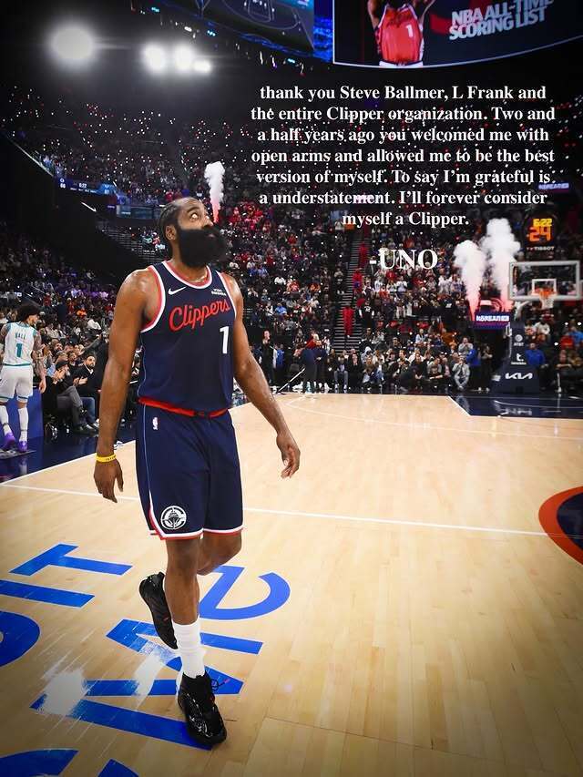 九游体育赛事预告九游体育官网入口-告别旧主！哈登自称永远是快船人 加兰把克利夫兰当作第二个家